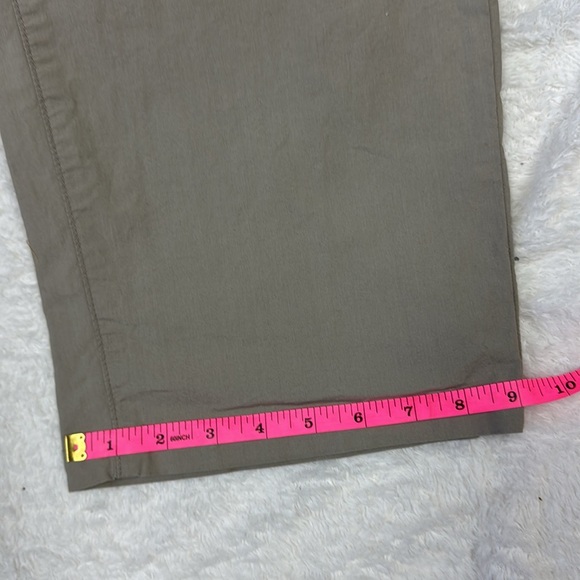 Agolde Tan Cropped Ankle wide leg pants - Picture 11 of 16